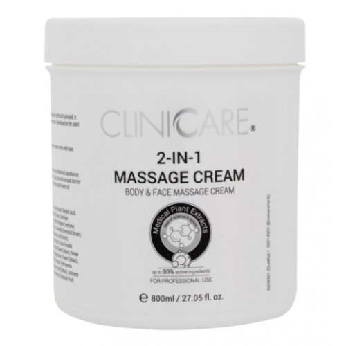 Cliniccare 2-in-1 Massage Cream Masāžas sejas krēms 25ml