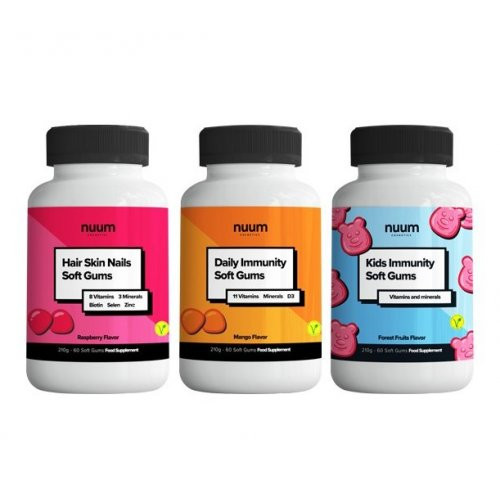 Nuum Cosmetics Uztura bagātinātāju komplekts - dāvana visai ģimenei