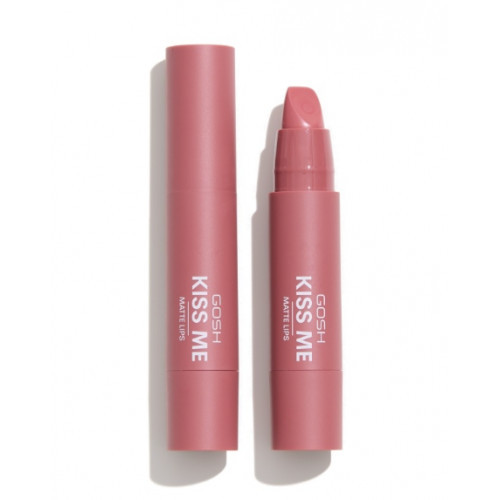 GOSH Copenhagen Kiss Me Matte Lips Matēta lūpu krāsa 001 Hot Kiss