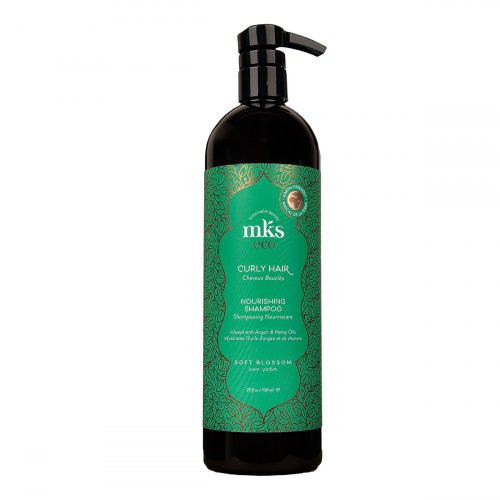 MKS eco Curly Hair Nourishing Shampoo Soft Blossom Scent Barojošs šampūns lokainiem matiem 296ml
