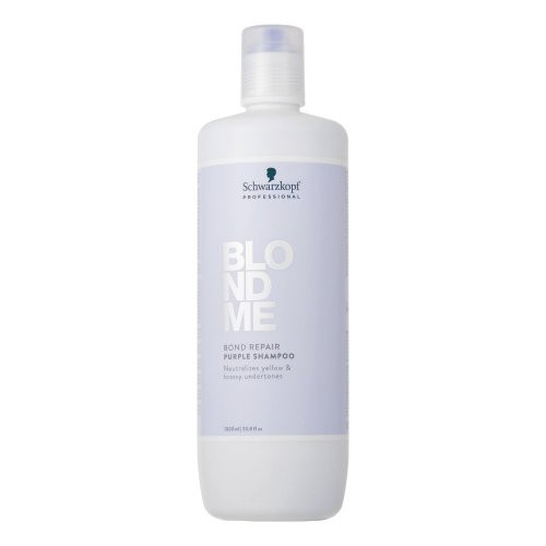 Schwarzkopf Professional BlondMe Cool Blondes Neutralizing Shampoo Violetais šampūns visu tipu blondajiem matiem 300ml