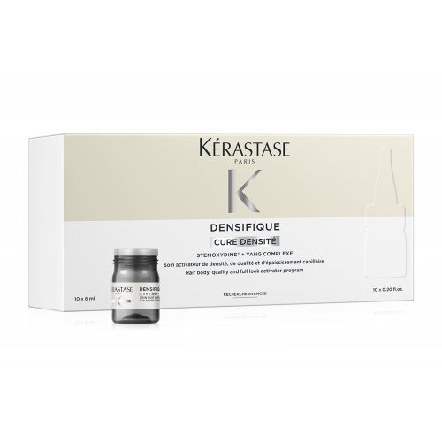 Kérastase Cure Densifique ir programma, kas uzlabo matu apjomu, veselīgumu un izskatu 42x6ml