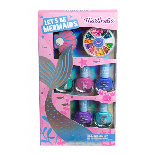 Martinelia Let's Be Mermaids Nail Design Kit Nagu kopšanas komplekts bērniem
