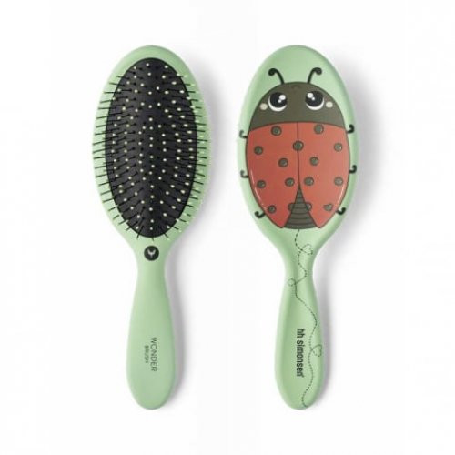 HH Simonsen Wonder Brush KIDS Ovāla matu suka bērniem Ladybug