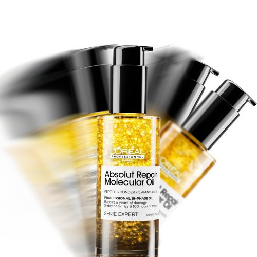L'Oréal Professionnel Absolut Repair Molecular Bi-Phase Oil Divfāžu atjaunojoša eļļa 90ml