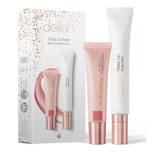 Delilah Petal & Pearl Blush & Radiance Duo Skaistumkopšanas komplekts sejai Komplekts