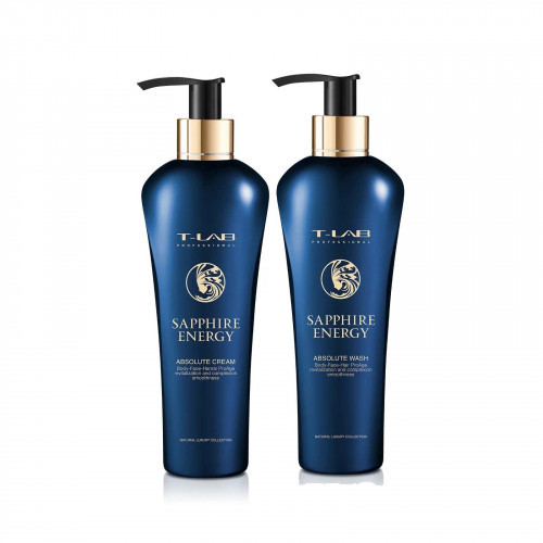 T-LAB Professional SAPPHIRE ENERGY Body Set Ķermeņa kopšanas komplekts