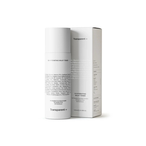 Transparent Lab C4 Hydrating Milky Toner Mitrinošs sejas toneris 130ml