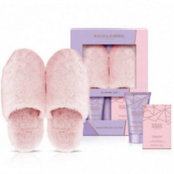 Baylis & Harding Jojoba, Vanilla & Almond Oil Luxury Slipper Gift Set Komplekts sievietēm