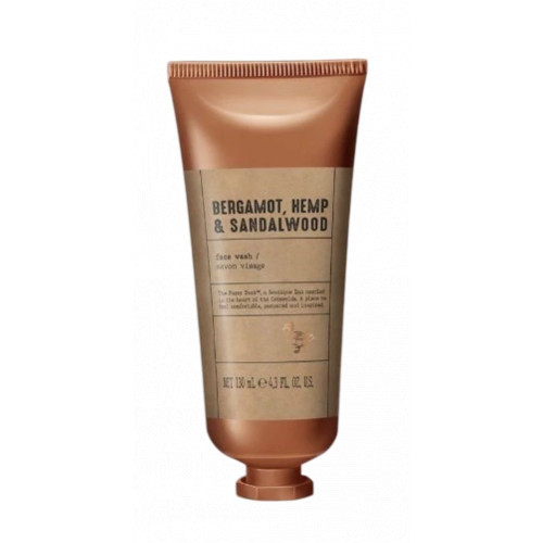Baylis & Harding Bergamot, Hemp & Sandalwood Face Wash Sejas mazgāšanas līdzeklis vīriešiem 130ml