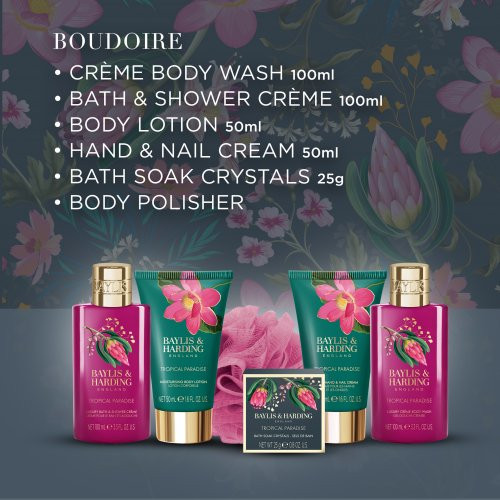 Baylis & Harding Boudoire Luxury Pamper Present Gift Set Dāvanu komplekts