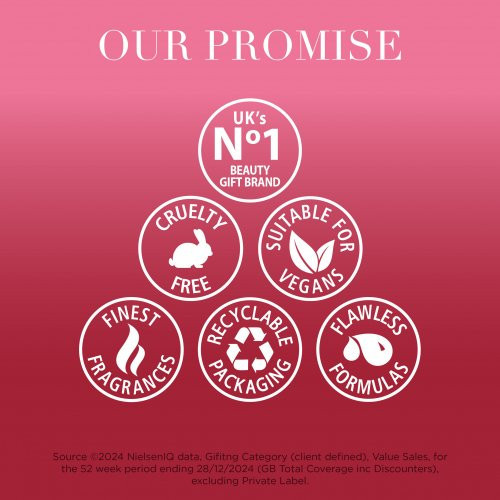 Baylis & Harding Midnight Cherry Luxury Travel Wash Bag Gift Set Dāvanu komplekts