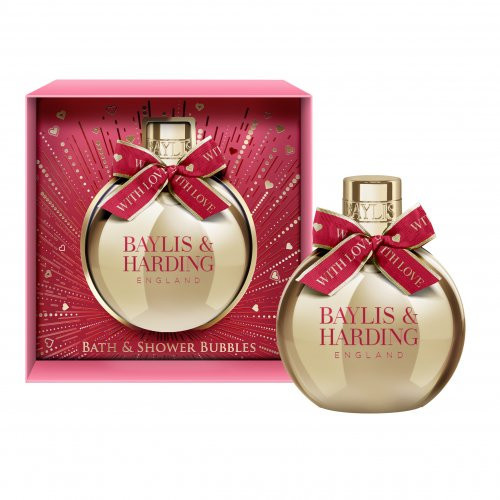 Baylis & Harding Midnight Cherry Festive Bauble Gift Vannas un dušas putas 250ml