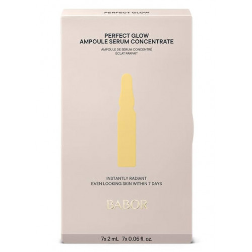 Babor Perfect Glow Ampoule Concentrate Mitrinošās ampulas sejas mirdzumam 7x2ml