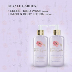 Baylis & Harding Royale Garden Rose, Poppy & Vanilla Luxury Hand Care Gift Set Roku kopšanas komplekts 2x300ml