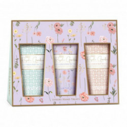 Baylis & Harding Royale Garden Rose, Poppy & Vanilla Luxury Hand Treats Gift Set Roku krēma komplekts 3x50ml