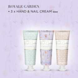 Baylis & Harding Royale Garden Rose, Poppy & Vanilla Luxury Hand Treats Gift Set Roku krēma komplekts 3x50ml