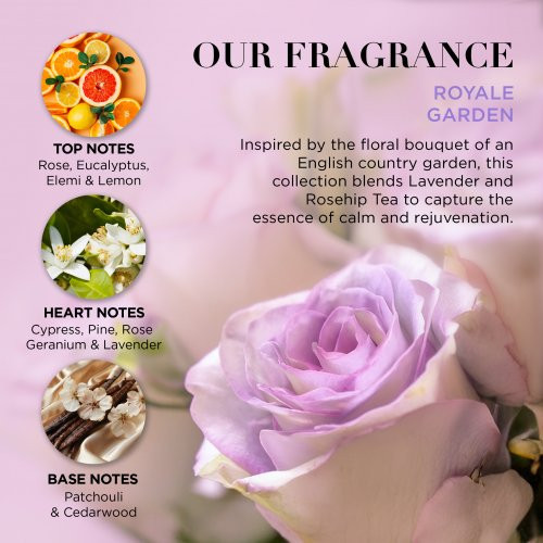 Baylis & Harding Royale Garden Rose, Poppy & Vanilla Luxury Hand Treats Gift Set Roku krēma komplekts 3x50ml