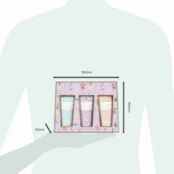 Baylis & Harding Royale Garden Rose, Poppy & Vanilla Luxury Hand Treats Gift Set Roku krēma komplekts 3x50ml