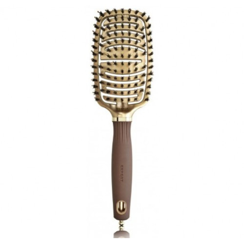 Olivia Garden Nano Thermic Ceramic+Ion Flex Boar Brush Ventilējoša matu suka