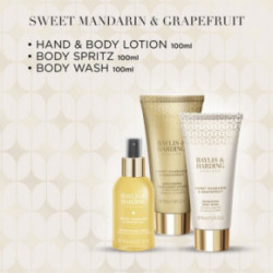 Baylis & Harding Sweet Mandarin & Grapefruit Luxury Wash Bag Gift Set Dāvanu komplekts