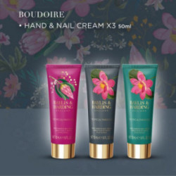 Baylis & Harding Boudoire 3 Hand Cream Set Roku krēmu komplekts 3x50ml
