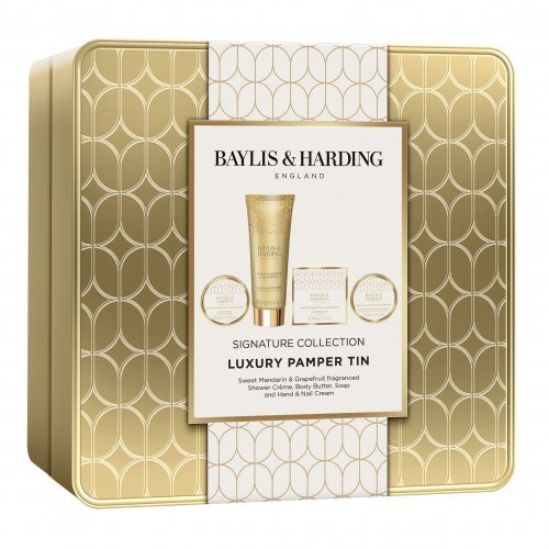 Baylis & Harding Sweet Mandarin & Grapefruit Luxury Bathing Tin Gift Set Ķermeņa kopšanas līdzekļi