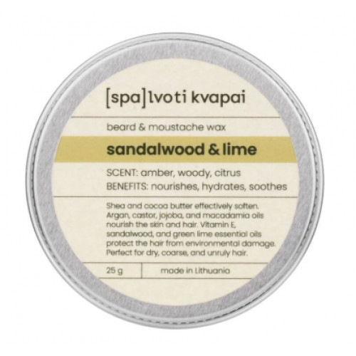 Spalvoti Kvapai Beard & Moustache Wax Bārdas un ūsu vasks 25g
