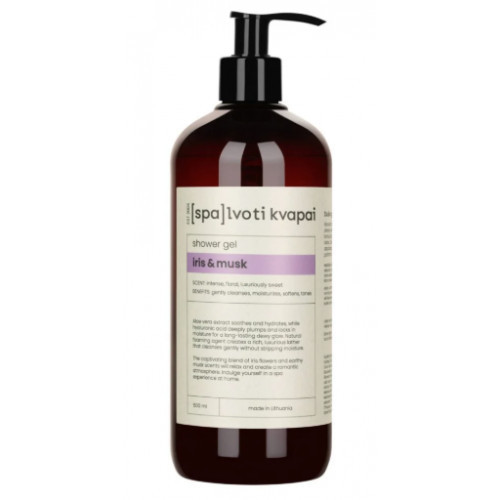 Spalvoti Kvapai Shower Gel Iris & Musk Dušas gēls 250ml
