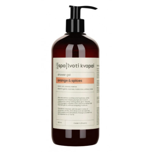 Spalvoti Kvapai Shower Gel Orange&Spices Dušas gēls 250ml