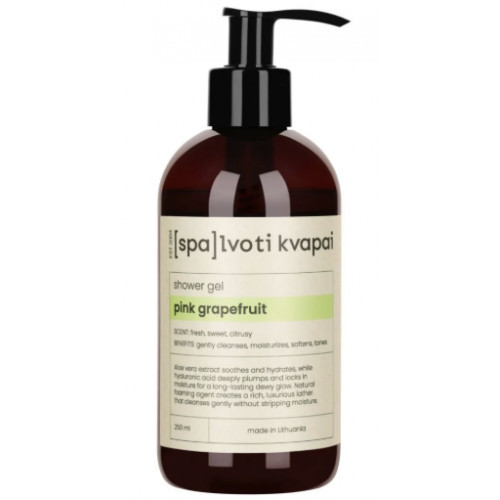 Spalvoti Kvapai Shower Gel Pink Grapefruit Dušas gēls 250ml