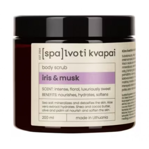 Spalvoti Kvapai Body Scrub Ķermeņa skrubis 200ml