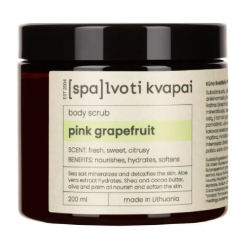 Spalvoti Kvapai Body Scrub Ķermeņa skrubis 200ml