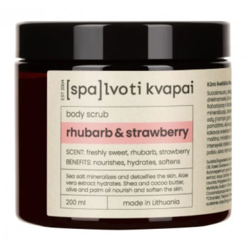 Spalvoti Kvapai Body Scrub Ķermeņa skrubis 200ml