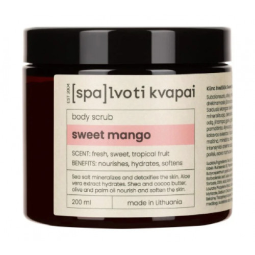 Spalvoti Kvapai Body Scrub Ķermeņa skrubis 200ml