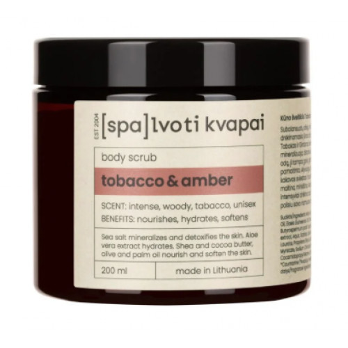 Spalvoti Kvapai Body Scrub Ķermeņa skrubis 200ml