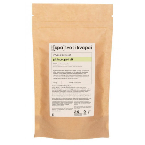 Spalvoti Kvapai Infused Bath Salt Vannas sāls 400ml
