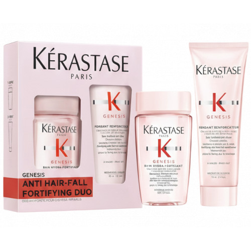 Kérastase Genesis Anti Hair-Fall Fortifying Duo Matu kopšanas komplekts Komplekts