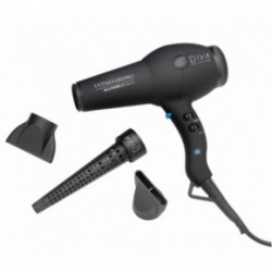 Diva Pro Styling Ultima 5000 Pro Hair Dryer Matu fēns Black