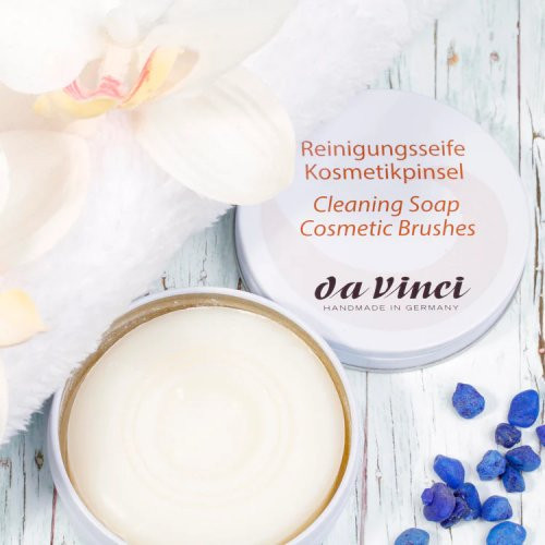 Da Vinci Cleaning Soap Cosmetic Brushes Ziepes grima otiņu un sūklīšu tīrīšanai 13g