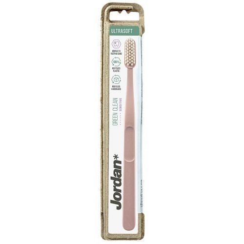 Jordan Green Clean Ultrasoft Toothbrush Īpaši mīksta zobu birste Pink