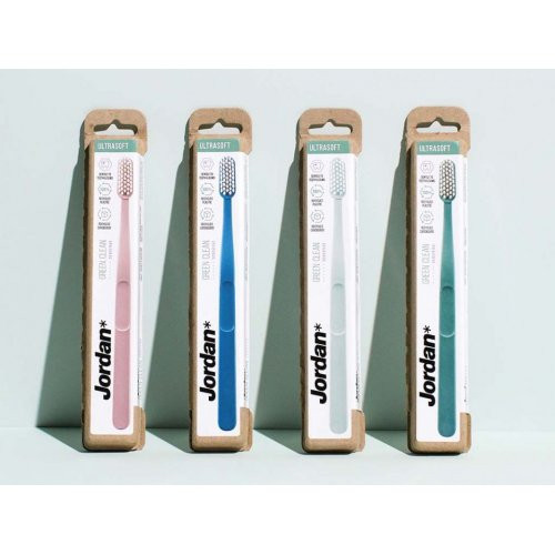 Jordan Green Clean Ultrasoft Toothbrush Īpaši mīksta zobu birste Pink