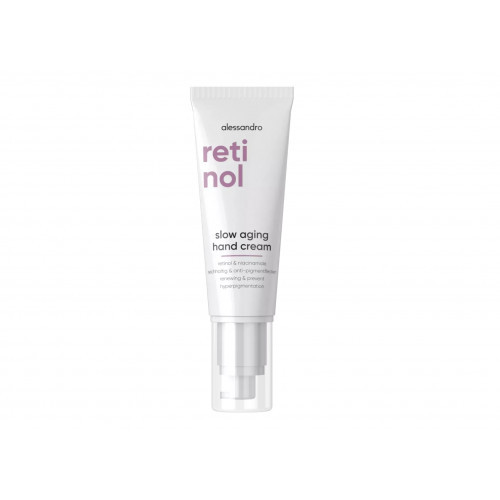 Alessandro Retinol Slow Aging Hand Cream Pretnovecošanās roku krēms 50ml