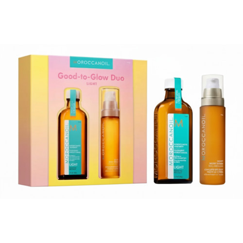 Moroccanoil Good -To-Glow Duo – Light Spīdumu piešķirošs duets matiem Komplekts