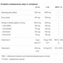 Ecosh Kakė Makė Omega - 3 Zivju eļļa ar Camelina sativa eļļu 150ml