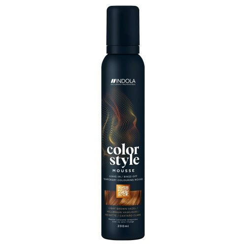 Indola Color Style Mousse Krāsojošas matu veidošanas putas 200ml