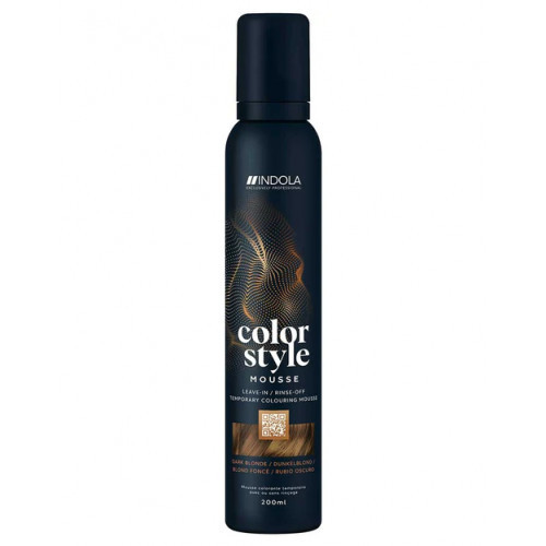 Indola Color Style Mousse Krāsojošas matu veidošanas putas 200ml