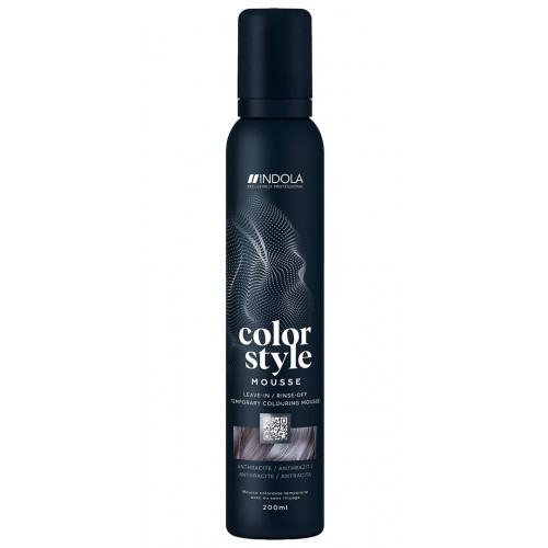 Indola Color Style Mousse Krāsojošas matu veidošanas putas 200ml