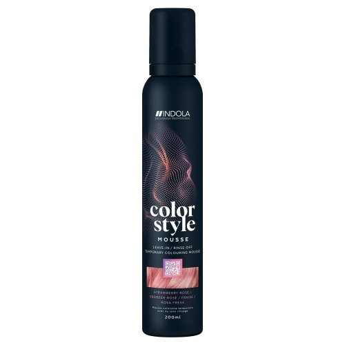 Indola Color Style Mousse Krāsojošas matu veidošanas putas 200ml