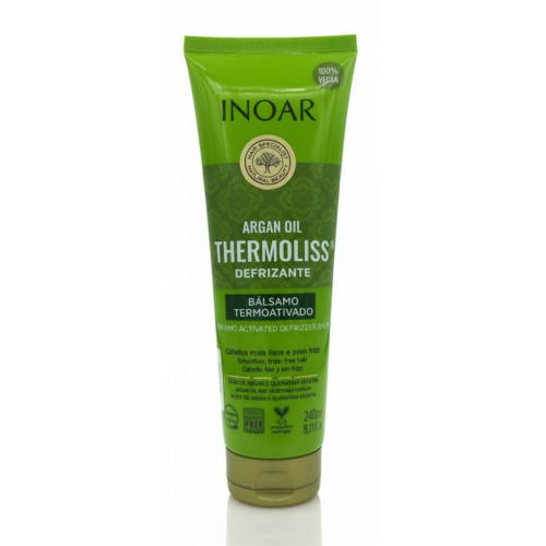 Inoar Thermoliss Thermo-Active Balm Nogludinošs balzams ar termo aizsardzību 240g